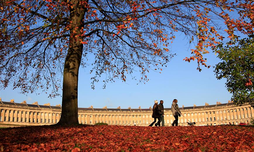 Autumn Royal Crescent