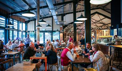 Foodhall interior 