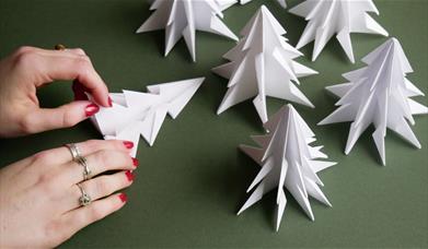 Origami Festive Trees