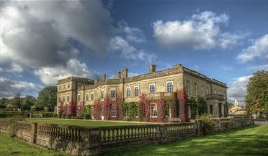 Exterior of wedding venue