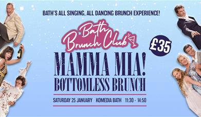 Bath Brunch Club - Mamma Mia! poster