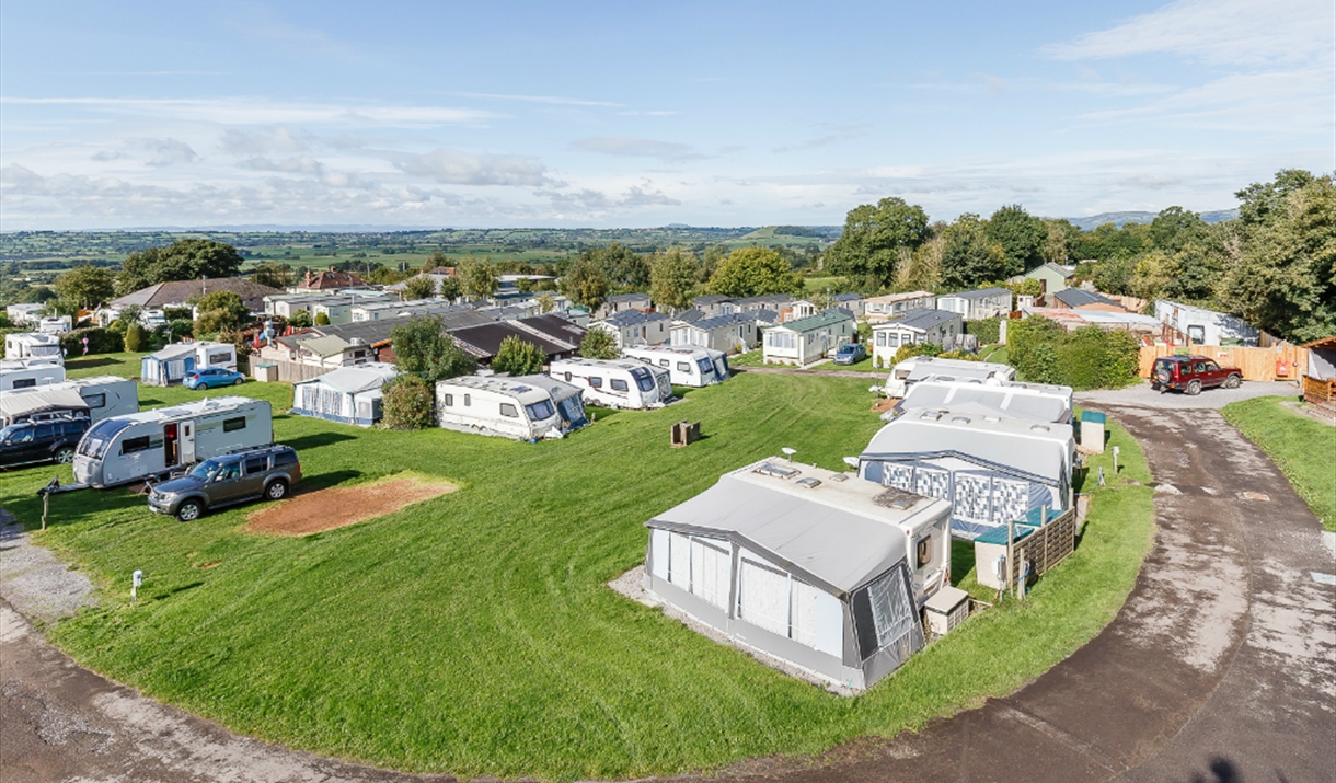 Bucklegrove Holiday Park tents