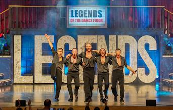 Legends of the dance floor - Brendan, James, Pasha, Vincent and Ian