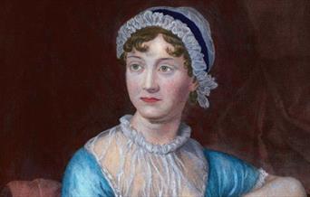 A painting on Jane Austen