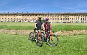 Couple on bike