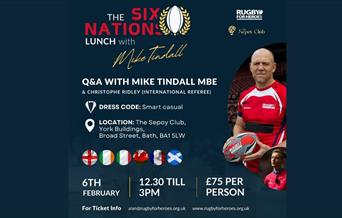 Six Nations Lunch with Mike Tindall MBE in Bath