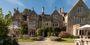 Front entrance of Woolley Grange Hotel