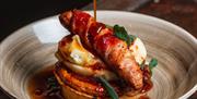 The Botanist winter menu (pigs in blanket, pie and mash)