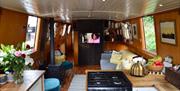 Bath Narrowboats Topsy - Interior