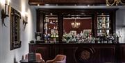 The bar at Bailbrook House Hotel