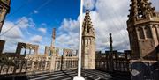 Top of Bath Abbey tower