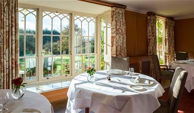 Interior of The Bath Priory Restaurant